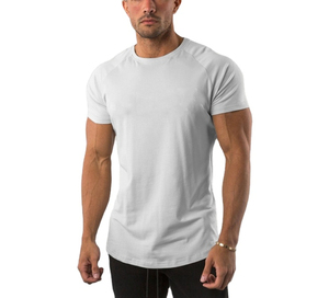 T-shirt à manches courtes Cool Sportswear à séchage rapide pour hommes T-shirt de haute qualité imprimé à motif solide - Product Image 4