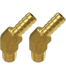 Raccord de tuyauterie en laiton de haute qualité, coude de rue à 45 degrés, filetage mâle/femelle, raccord de plomberie durable - Product Image 4