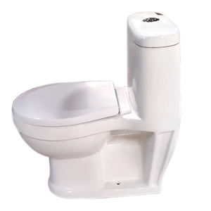 Artículos sanitarios de cerámica para hoteles en casa, inodoro con inodoro, inodoro de cerámica, modelo n. ° 123, inodoro para bebés, inodoros de baño de una pieza - Product Image 5