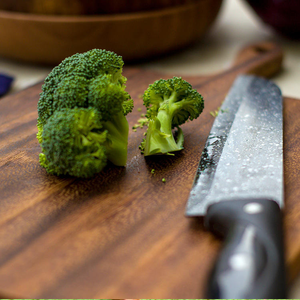 Tabla de Cortar Rectangular de Madera de Acacia con Mango, Color Natural, Diseño Clásico, Tabla de Cortar para Accesorios de Cocina - Product Image 2