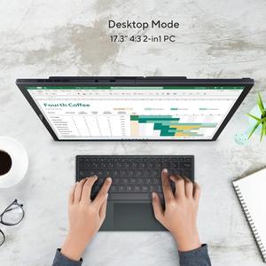 El Mejor ZenbokS, Pantalla OLED Plegable de 17 Pulgadas, UX9702, 17.3 Pulgadas, I7-1250U, 64 GB, 1 TB, Pantalla Táctil 2.5K, DIY OEM - Product Image 2