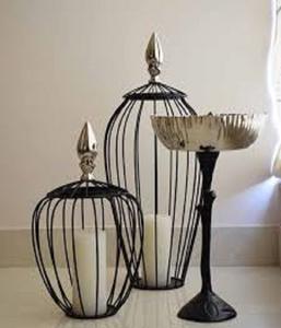 Bougeoirs décoratifs en métal, fait à la main, en métal doré, Simple et disponible, pour la décoration de la maison - Product Image 6