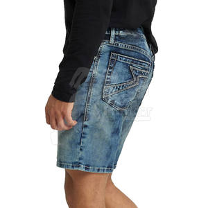Meilleure vente Short en jean pour homme Short en jean respirant à séchage rapide En stock Short en jean pour homme de haute qualité pour l'entraînement - Product Image 2
