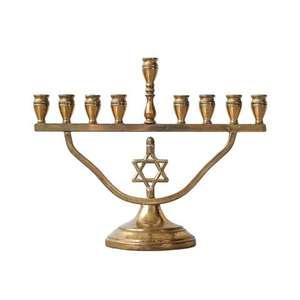 Bougeoir en laiton personnalisable fait à la main pour autel de Noël et décor religieux - Product Image 5