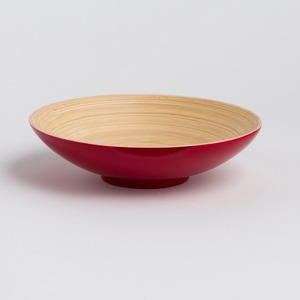 Versatile dessert serving <b>bowls</b> set eco-friendly spun bamboo <b>bowl</b> <b>salad</b> <b>server</b> sets at competitive rates - Product Image 4