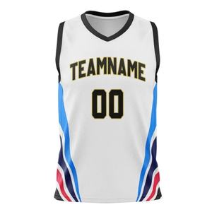 Nouveau style personnalisé pour hommes maillot de basket-ball sublimé conception uniforme collège dernier maillot de basket-ball - Product Image 5