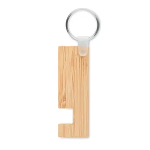 Portachiavi Ecologici in Bambù GANKEY, Supporto per Gadget Ecosostenibili - Product Image 2