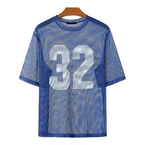 2025 verano nuevo diseño camiseta de hombre marca de moda americana suelta Casual con mangas cortas de Color sólido al por mayor - Product Image 1