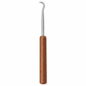 Punzón de hombro penetrante de 7 pulgadas, curvo, de acero inoxidable con mango fenólico para cirugía ortopédica de Zorqent Universal - Product Image 2