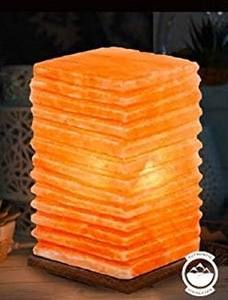 Lámparas cuadradas de forma elegante del Himalaya en tamaños personalizados, lámparas de sal del Himalaya de Pakistán, lámparas de sal del Himalaya a granel - Product Image 6