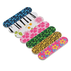 Lime à ongles professionnelle de qualité salon, mini, avec grain 100/180, réutilisable, motif droit pour des résultats de manucure parfaits - Product Image 3