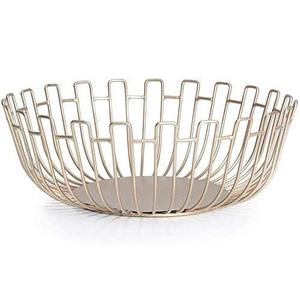 Cesta de Frutas de Metal Color Dorado para Decoración del Hogar, Perfecta para Mejorar la Estética de la Cocina y el Estilo Moderno - Product Image 6