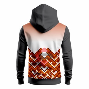 เสื้อฮู้ดสวมหัวโอเวอร์ไซส์สำหรับผู้ชายผู้หญิงพิมพ์ลายซับลิเมชันแบบกำหนดเอง3D ใหม่ไซส์ใหญ่พิเศษ - Product Image 5