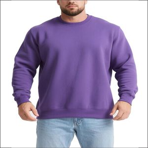 Sudaderas para hombre, ropa de invierno, jersey de calidad superior, color personalizado, sudaderas de manga larga regulares, forro polar de algodón para hombre - Product Image 4