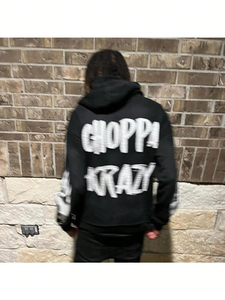 เสื้อฮู้ดผู้ชายสำหรับฤดูหนาวผลิตตามสั่งแบบแฟชั่น - Product Image 4