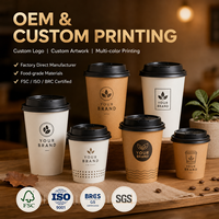 Gobelet à café isotherme à double paroi extra épais, résistant à la chaleur, biodégradable, personnalisable, pour commandes en gros et stocks importants, Upack