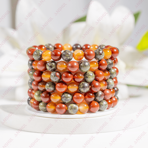 Top Best Eye Catching Aries Zodiac Gemstone <b>Beaded</b> <b>Bracelet</b> Crystal Astrology Inspired Jewelry Wholesale Bulk Unisex <b>Bracelet</b> - Product Image 1