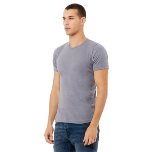 Camiseta de cuello redondo Premium para hombre, camisa en blanco de diseño de punto de manga corta, ideal para serigrafía y uso diario elegante - Product Image 2