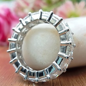 D'vins Jewels แหวน2ct เพชรแบบคลาสสิกที่ปูด S925เพชรได้รับการรับรองจาก GIA หมั้นหมั้นแต่งงานปลูกในห้องทดลองสำหรับเจ้าหญิงตัด - Product Image 6
