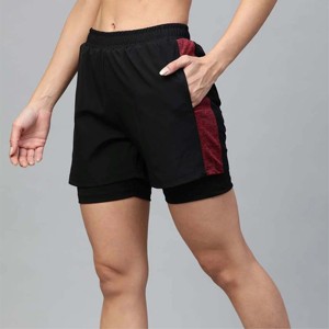 Shorts décontractés en coton pour femmes | Shorts d'été légers et extensibles avec poches | Taille Plus - Product Image 2