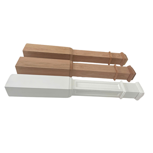 Whosale EFS Viet Nam 4091FP Solid Rubber Wood Box Newel with Flat Panel Detail Elegant <b>Stair</b> Parts <b>for</b> any staircase - Product Image 5