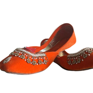 Factory Direct Supply Custom Made Women Panjabi Pakistani /<b>Khussa</b> Wear Custom Multi Color <b>Khussa</b> - Product Image 1