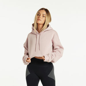 Ensemble de sweats à capuche Streetwear surdimensionné pour femmes 420 Gsm OEM imprimé personnalisé col à capuche coupe ample - Product Image 6