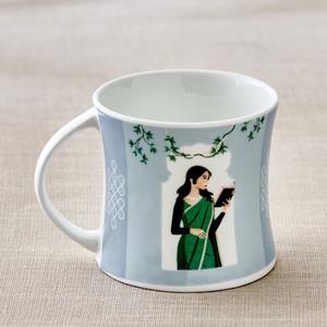 Ensemble de tasses à thé en céramique Tasse et soucoupe en porcelaine par faizacraft - Product Image 2