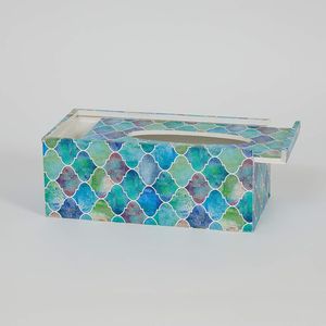 Boîte à mouchoirs de haute qualité Logo imprimé personnalisé porte-serviettes de supermarché boîtes à mouchoirs en plastique créatives Panton stockage par HF CRAFTS - Product Image 4