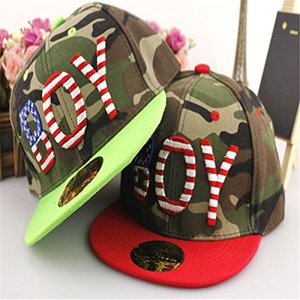 100% GOTS Certifié Coton Biologique Enfants Garçons Camouflage Chapeaux - Product Image 2