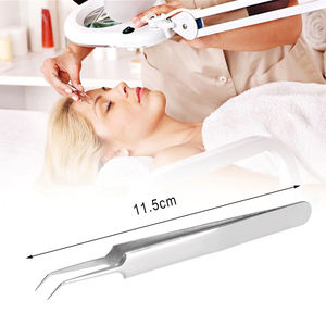 <b>Eyelash</b> Extension <b>Tweezers</b> For Women Cosmetic Tool Ultimate Stainless Steel With Solid Color For <b>Eyelash</b> <b>Tweezers</b> - Product Image 4