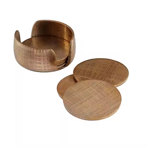 Sous-verre en métal rond de style vintage de qualité supérieure pour hôtel et maison par décor impex - Product Image 1