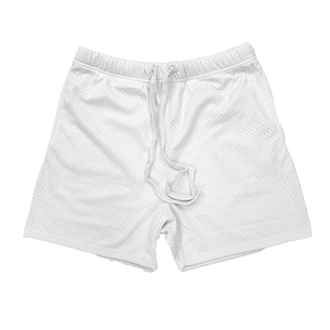 กางเกงขาสั้นบาสเก็ตบอลผ้าหนาสองชั้นผ้าโพลีเอสเตอร์ระบายอากาศได้ดีกางเกงขาสั้นสไตล์ปิดเอวยางยืดโลโก้100% กำหนดเอง - Product Image 4