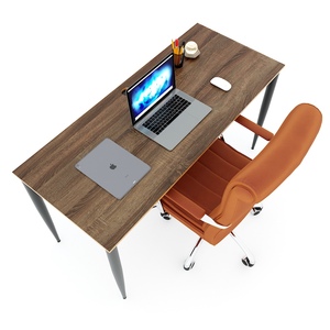 HBCN005 Contemporary Luxury Plywood <b>Desk</b> 140x60cm with Melamine Coating and Cone II Legs for Bedroom or Office Use - Product Image 3
