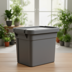 Allit Profi-Plus Plastic <b>Storage</b> <b>Box</b> 320x150x125mm <b>Grey</b> PP - Product Image 3