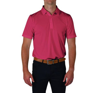 Chemise de golf à manches courtes de haute qualité pour hommes Top-Notch Casual Sports Business Col pour polos en toile durable solide - Product Image 5