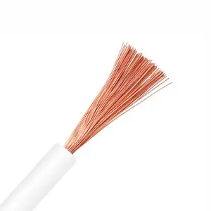 Factory single core RVV Electrical Power copper conductor cables and wires supplies 1x2.5mm electric wire cable for house wiring