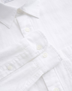 Chemise à manches longues en tricot uni pour homme, style décontracté moderne, automne, durable, 100% coton, respirante, coupe ajustée, routine Vietnam - Product Image 4