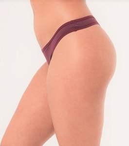 กางเกงชั้นในสตรีทรงตองสีไวน์แบบ100% กำหนดเองได้ - Product Image 5