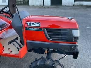 จัดส่งฟรี รถแทรกเตอร์ KUBOTA T22 มือสอง 22 แรงม้า ขับเคลื่อน 4 ล้อ, เครื่องยนต์ดีเซล D1403 1.4 ลิตร 3 สูบ, เกียร์ 12F/4R, PTO 540 รอบต่อนาที, ชุดต่อพ่วง JIS-1 - Product Image 6
