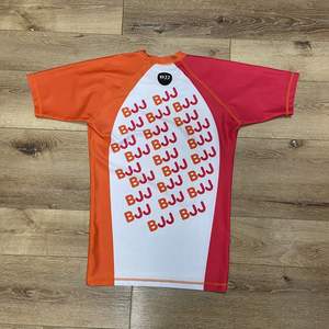 Custom Short Sleeve <b>Surf</b> Logo Mma Bjj Compression Shirt Sublimated Jiu Jitsu Rashguards Design Your Own Custom Rash Guard - Product Image 2