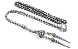 Fabricante personalizado Aiguillettes impermeable hombro cordón uniforme accesorio recubierto tipo metálico para prendas unisex - Product Image 4