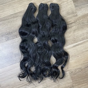 Vente en gros Cheveux vietnamiens Cheveux ondulés naturels Bundle 100% Extensions de cheveux humains alignés sur une cuticule non traitée - Product Image 3
