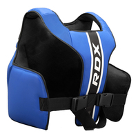 Protection de Poitrine de Haute Qualité pour l'Entraînement MMA, Protection du Corps, Protection du Ventre, RDX Aura Plus T-17 en Cuir Mayahide