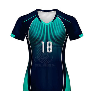 ออกแบบชุดยูนิฟอร์มวอลเลย์บอลหญิงขายส่งของคุณเอง พิมพ์โลโก้ทีมตามสั่ง - Product Image 2