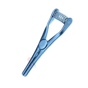 Mini Glover Bulldog, instrumento veterinario de titanio reutilizable, mandíbulas dentadas rectas, herramienta quirúrgica de diagnóstico de presión de oclusión - Product Image 3