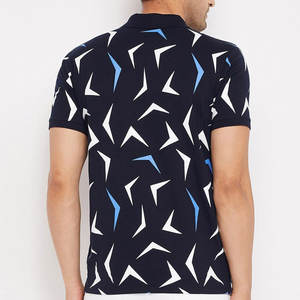 Polo de tela cómoda de secado rápido para hombre Camiseta de polo de color único ligero hecho en fábrica MOQ bajo para hombre - Product Image 4