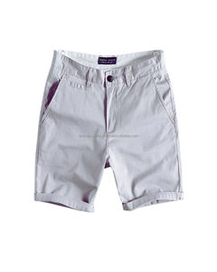 Servicio OEM 100% algodón medio de gran tamaño transpirable pantalones cortos de Fitness para hombres decoración a cuadros Vintage ropa de calle personalizable - Product Image 3