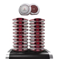 RINGBELL C202 nouveau sous-verre sans fil Charge rapide Pagers Buzzer appel Restaurant vibreur Pager question système Buzzer