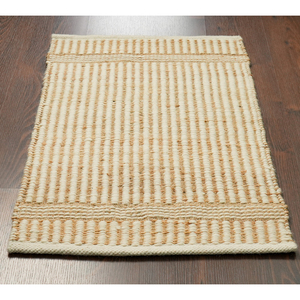 Le fournisseur en gros propose des tapis en laine antidérapants de taille personnalisée tissés à la main pour le salon d'un hôtel ensembles de tapis en chanvre modernes faits à la main pour la prière - Product Image 1
